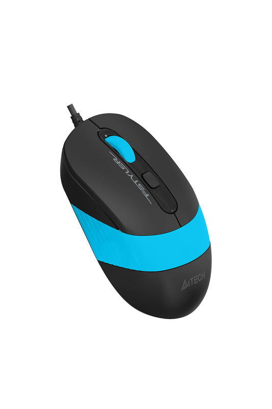 A4Tech - A4Tech FM10S Blue Silent Wired Office Mouse - blue