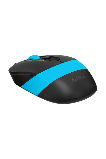 A4Tech - A4Tech FM10S Blue Silent Wired Office Mouse - blue