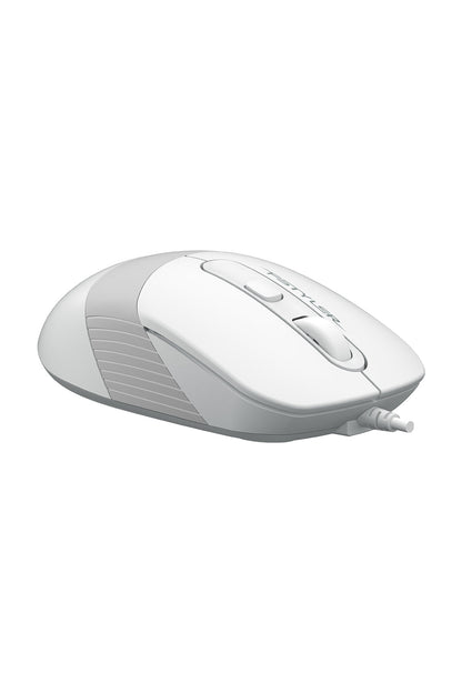 A4Tech - A4Tech FM10S White Silent Wired Office Mouse - white