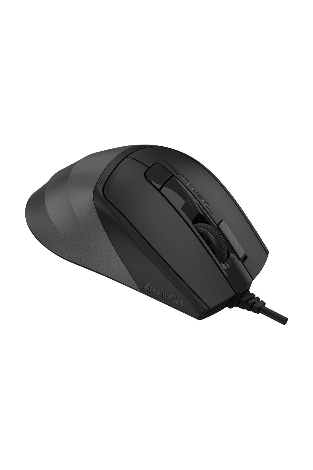 A4Tech - A4Tech FM45S Air Stone Grey Dual-Function Wired Silent Mouse - stone-grey