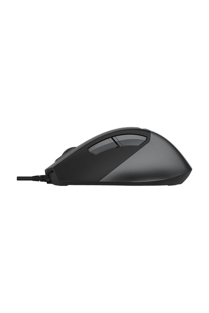 A4Tech - A4Tech FM45S Air Stone Grey Dual-Function Wired Silent Mouse - stone-grey
