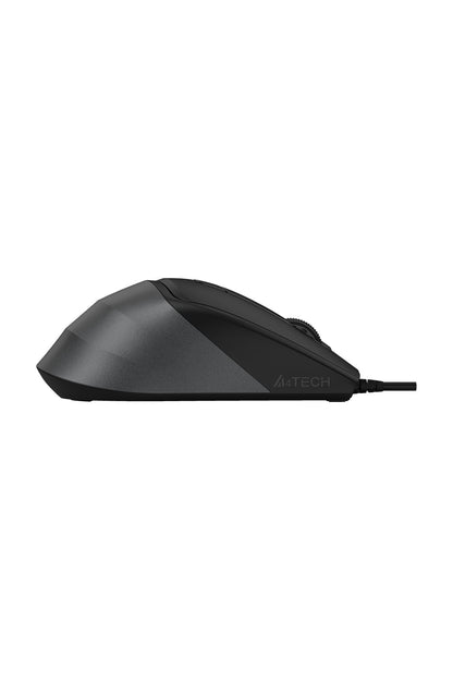 A4Tech - A4Tech FM45S Air Stone Grey Dual-Function Wired Silent Mouse - stone-grey