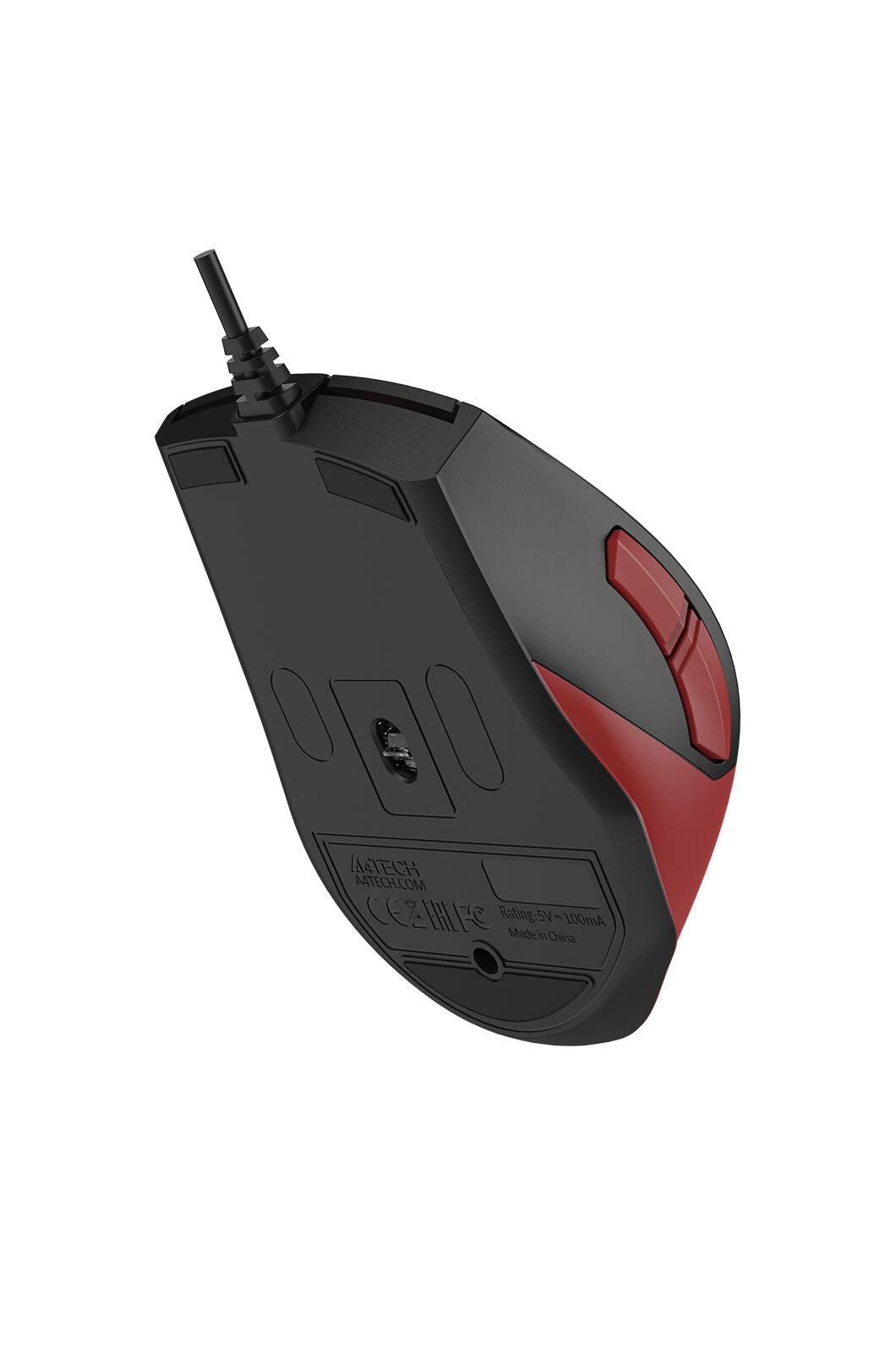 A4Tech - A4Tech FM45S Air Sports Red Dual-Function Silent Wired Mouse - sports-red
