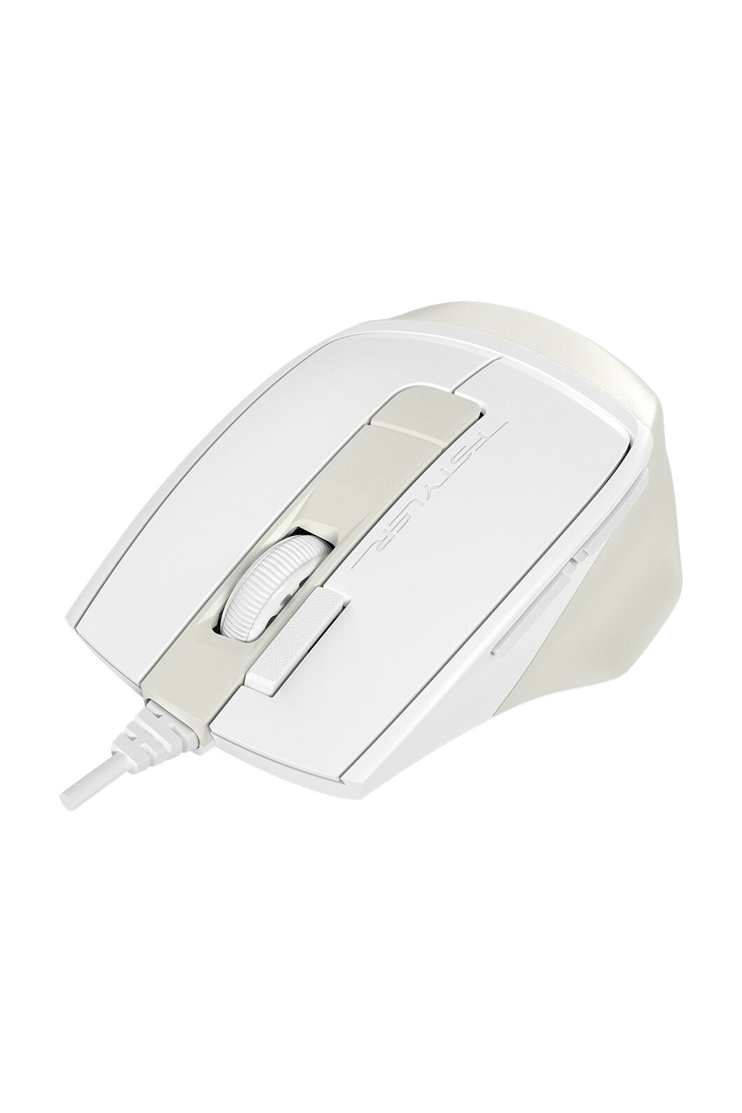 A4Tech - A4Tech FM45S Air Cream Beige Dual-Function Wired Mouse - cream-beige