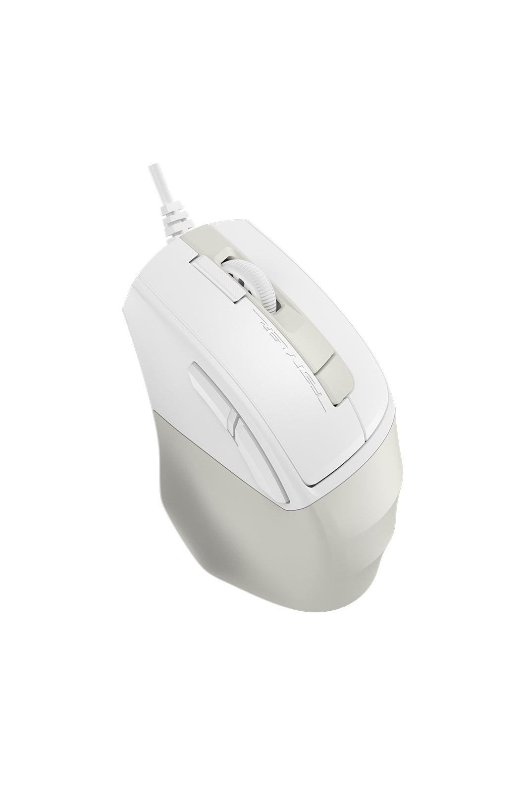 A4Tech - A4Tech FM45S Air Cream Beige Dual-Function Wired Mouse - cream-beige