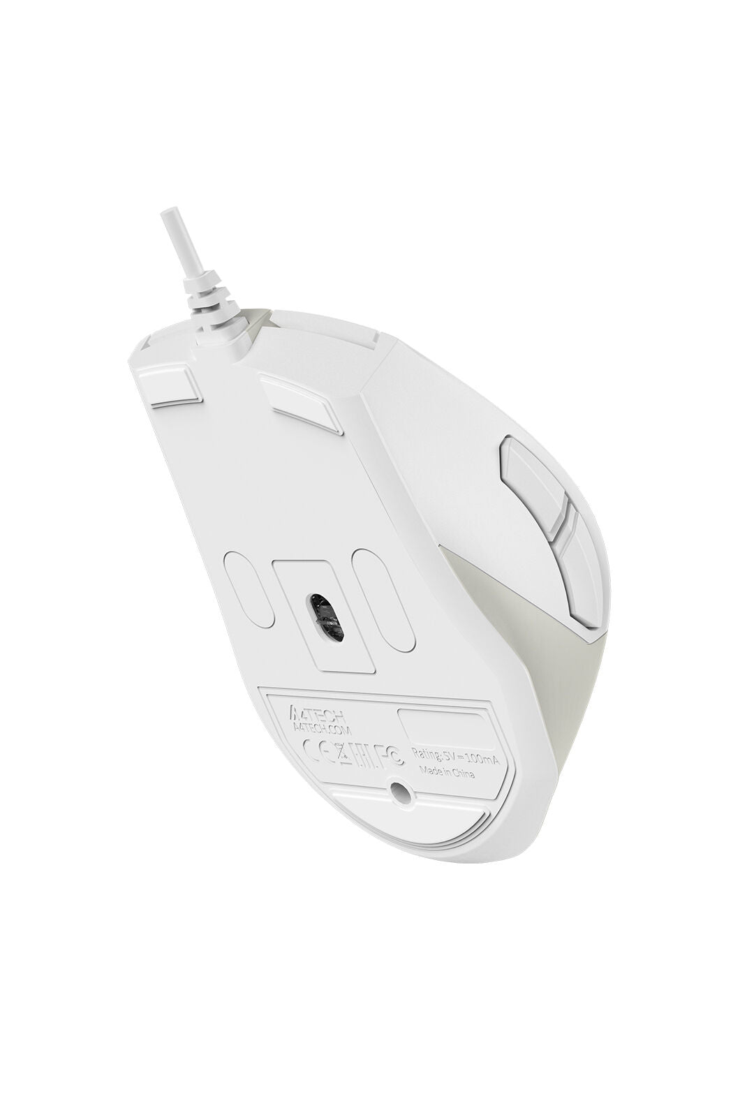A4Tech - A4Tech FM45S Air Cream Beige Dual-Function Wired Mouse - cream-beige