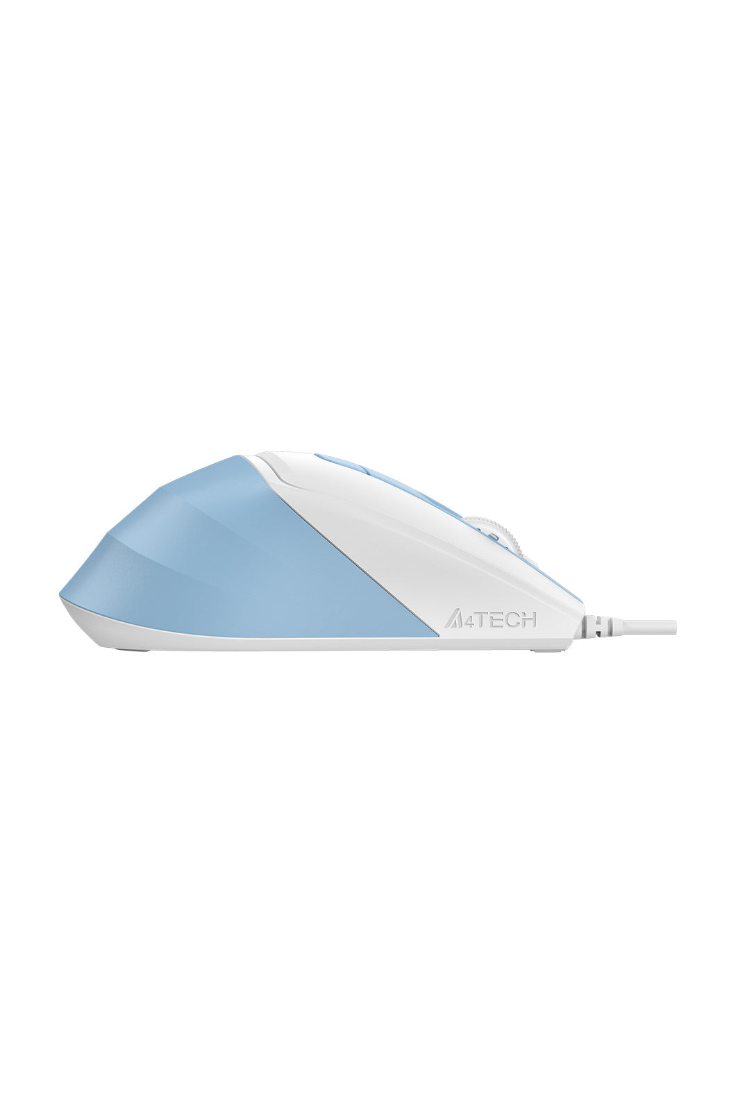 A4Tech - A4Tech FM45S Air Icy Blue Dual-Function Silent Wired Mouse - icy-blue