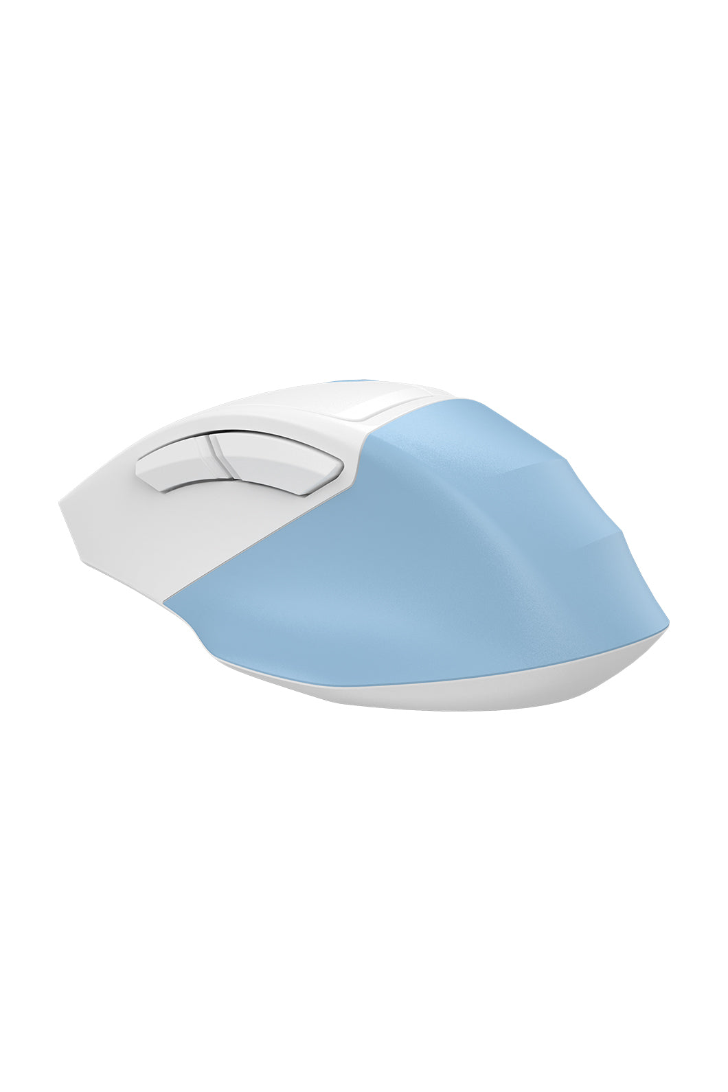 A4Tech - A4Tech FM45S Air Icy Blue Dual-Function Silent Wired Mouse - icy-blue