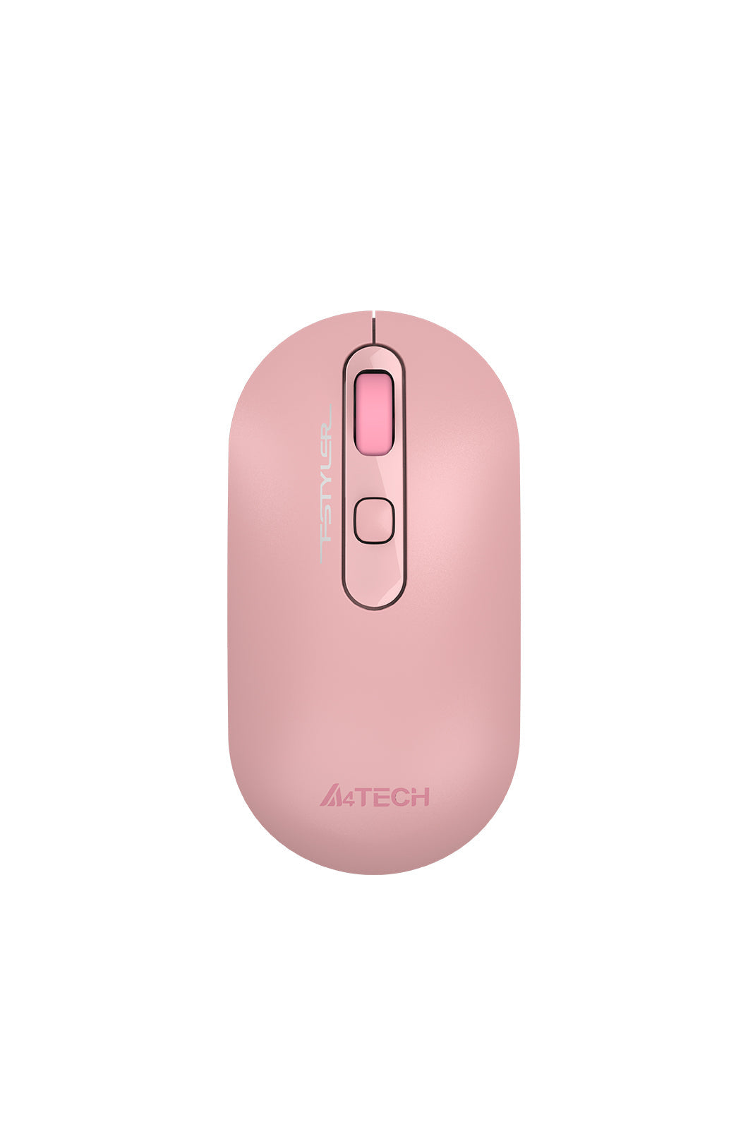 A4Tech - A4Tech FG20S Pink Symmetric Wireless Mouse - pink