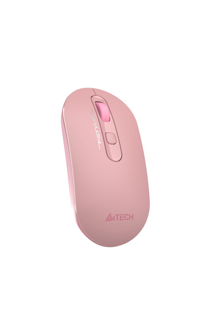 A4Tech - A4Tech FG20S Pink Symmetric Wireless Mouse - pink