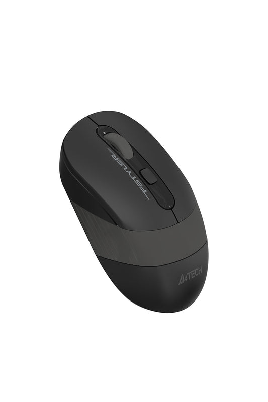 A4Tech - A4Tech FG10S Grey Silent Nano Receiver Wireless Mouse - grey