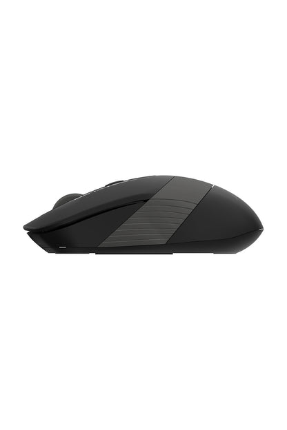A4Tech - A4Tech FG10S Grey Silent Nano Receiver Wireless Mouse - grey