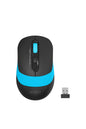 A4Tech - A4Tech FG10S Blue Silent Nano Receiver Wireless Mouse - blue