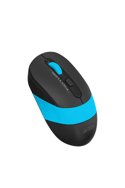 A4Tech - A4Tech FG10S Blue Silent Nano Receiver Wireless Mouse - blue