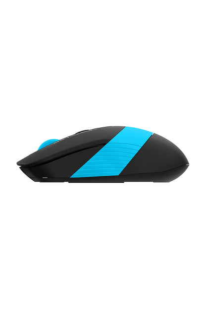A4Tech - A4Tech FG10S Blue Silent Nano Receiver Wireless Mouse - blue