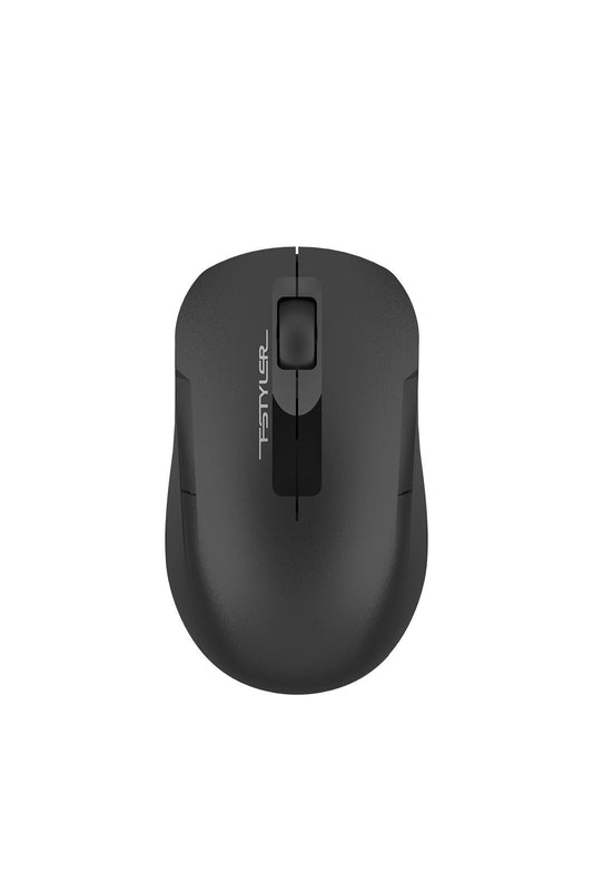 A4Tech - A4Tech FG15CS Air2 Black Compact Dual-Mode Silent Wireless Mouse - black