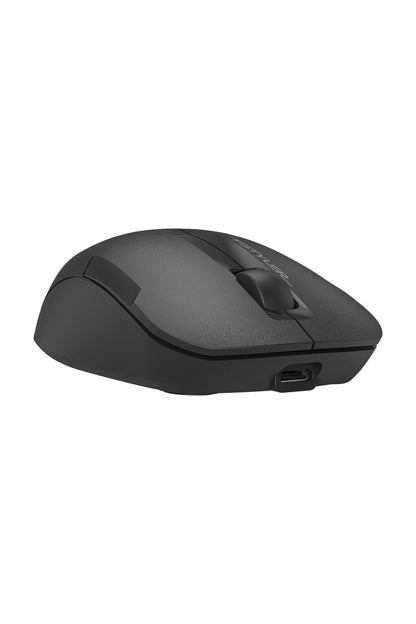 A4Tech - A4Tech FG15CS Air2 Black Compact Dual-Mode Silent Wireless Mouse - black