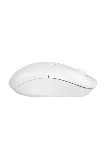 A4Tech - A4Tech FG15CS Air2 White Compact Dual-Mode Silent Wireless Mouse - white