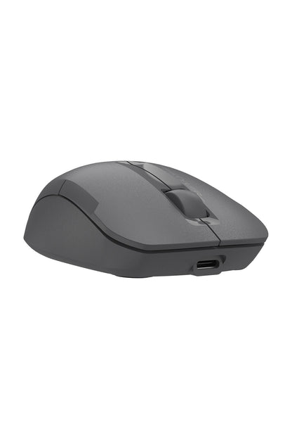 A4Tech - A4Tech FG15CS Air2 Grey Compact Dual-Mode Silent Wireless Mouse - grey