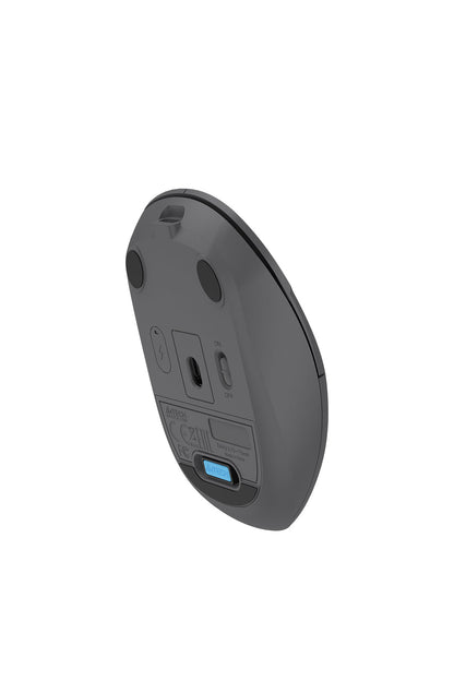 A4Tech - A4Tech FG15CS Air2 Grey Compact Dual-Mode Silent Wireless Mouse - grey