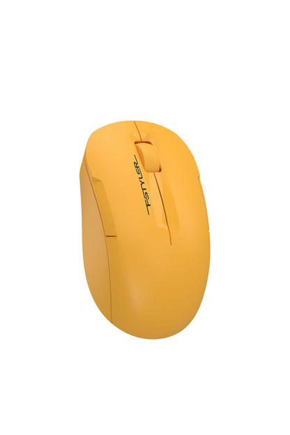 A4Tech - A4Tech FG15CS Air2 Yellow Compact Dual-Mode Silent Wireless Mouse - yellow