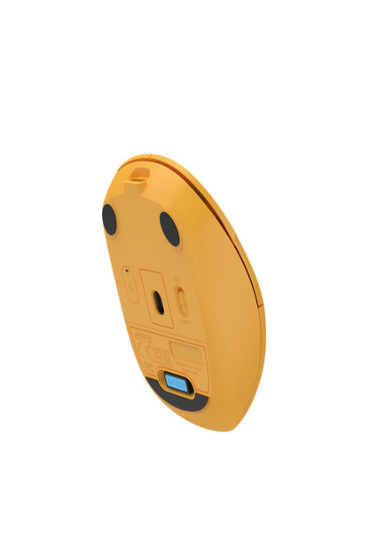 A4Tech - A4Tech FG15CS Air2 Yellow Compact Dual-Mode Silent Wireless Mouse - yellow