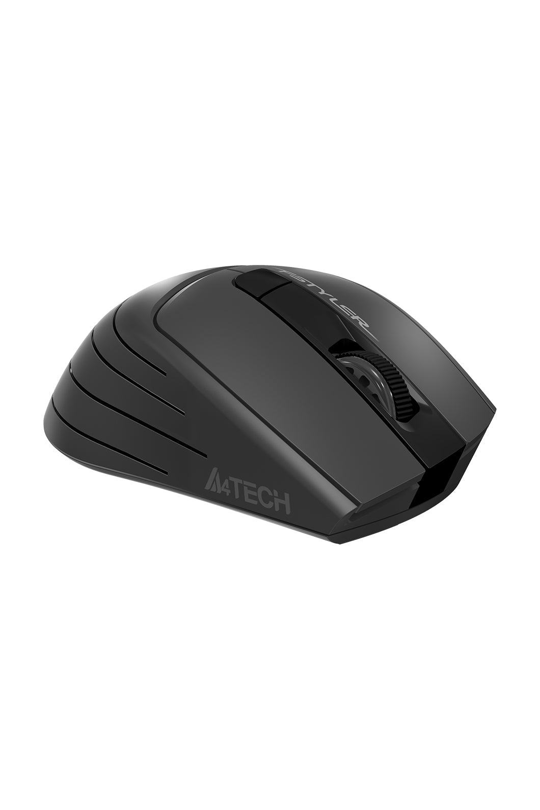 A4Tech - A4Tech FG30S Grey Full-Size Silent Wireless Optical Mouse - grey