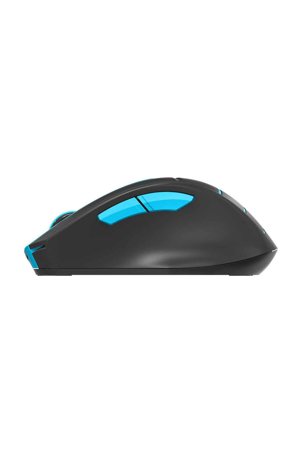 A4Tech - A4Tech FG30S Blue Full-Size Silent Wireless Optical Mouse - blue