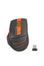A4Tech - A4Tech FG30S Orange Full-Size Silent Wireless Optical Mouse - orange