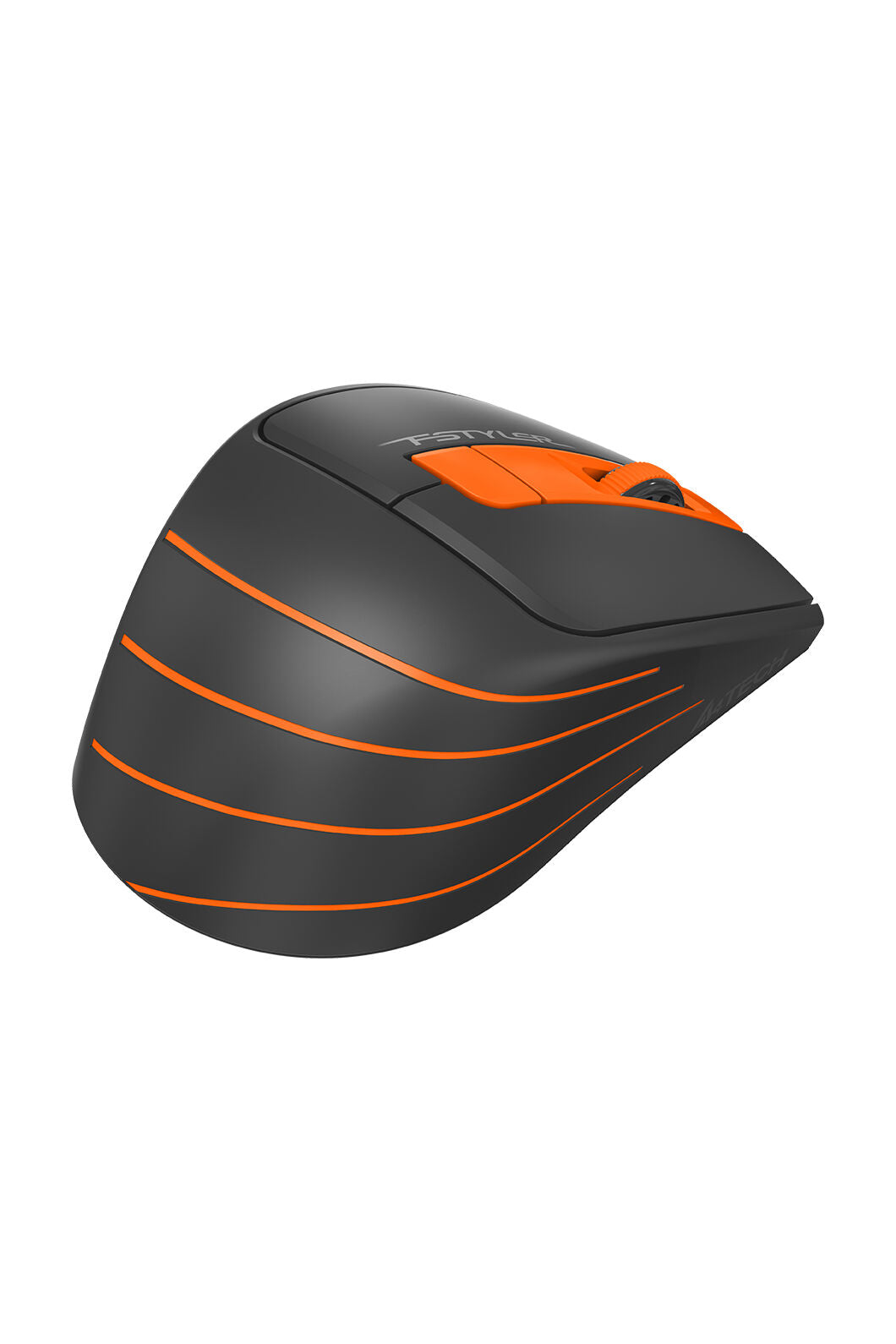 A4Tech - A4Tech FG30S Orange Full-Size Silent Wireless Optical Mouse - orange