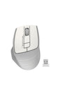 A4Tech - A4Tech FG30S White Full-Size Silent Wireless Optical Mouse - white