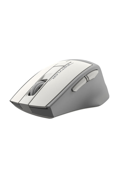 A4Tech - A4Tech FG30S White Full-Size Silent Wireless Optical Mouse - white