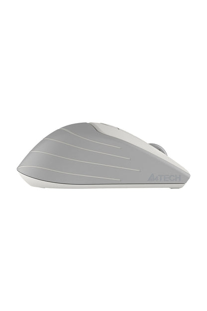A4Tech - A4Tech FG30S White Full-Size Silent Wireless Optical Mouse - white