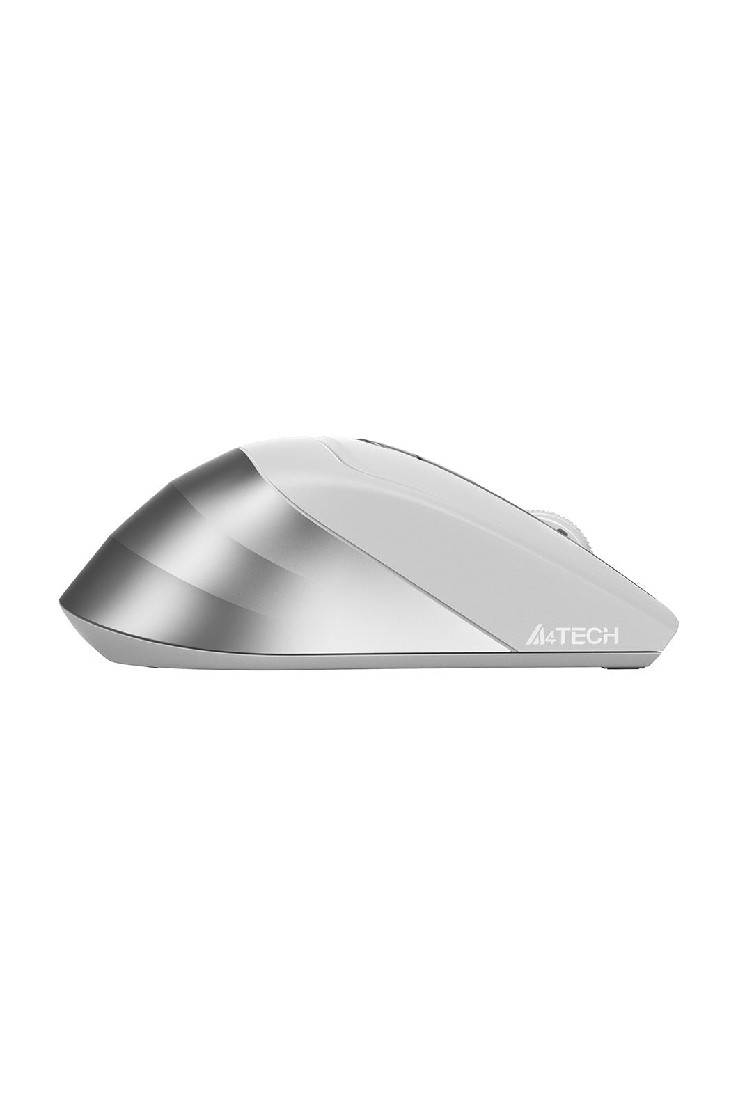 A4Tech - A4Tech FG35S Silver Full-Size Silent Wireless Optical Mouse - silver