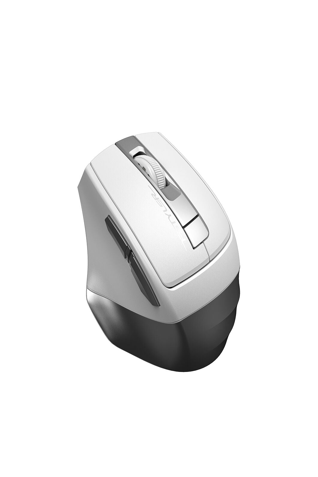 A4Tech - A4Tech FG35S Silver Full-Size Silent Wireless Optical Mouse - silver