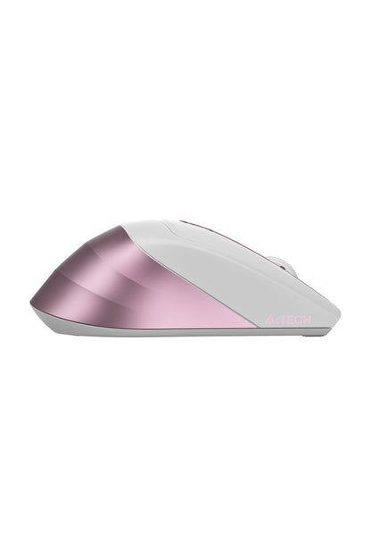 A4Tech - A4Tech FG35 Pink Full-Size Wireless Optical Mouse - pink