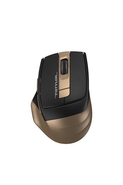 A4Tech - A4Tech FG35 Bronze Full-Size Wireless Optical Mouse - bronze