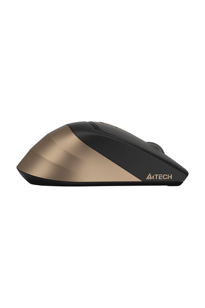 A4Tech - A4Tech FG35 Bronze Full-Size Wireless Optical Mouse - bronze