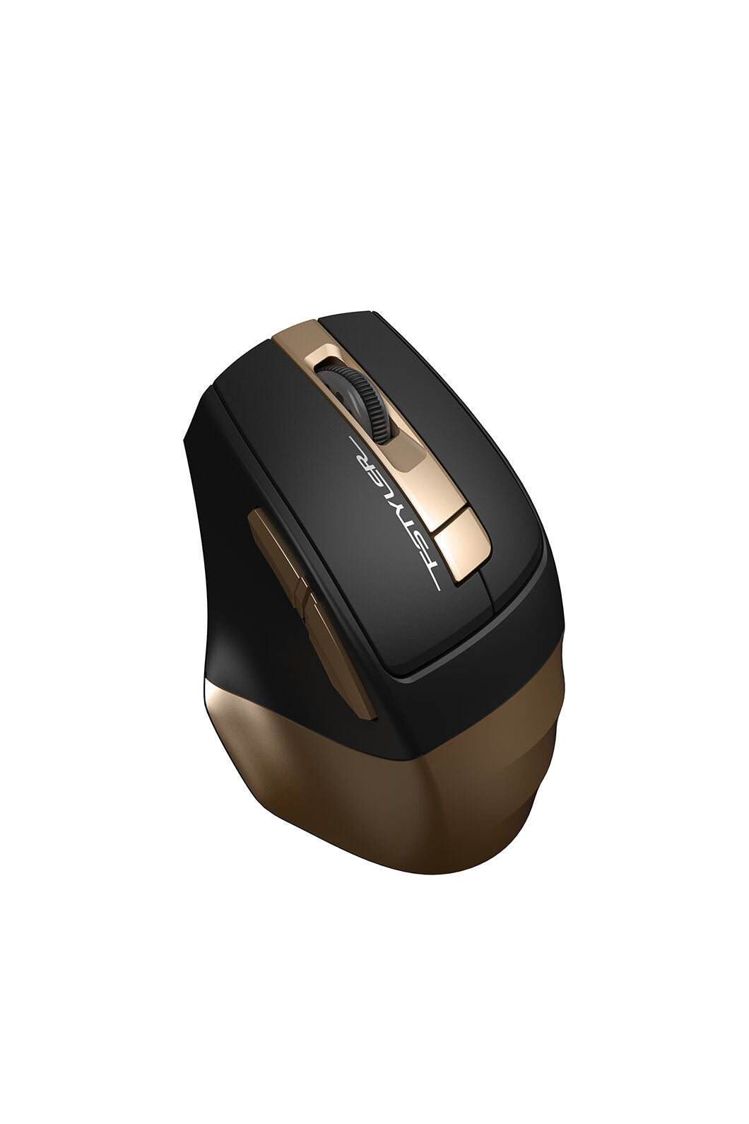 A4Tech - A4Tech FG35 Bronze Full-Size Wireless Optical Mouse - bronze