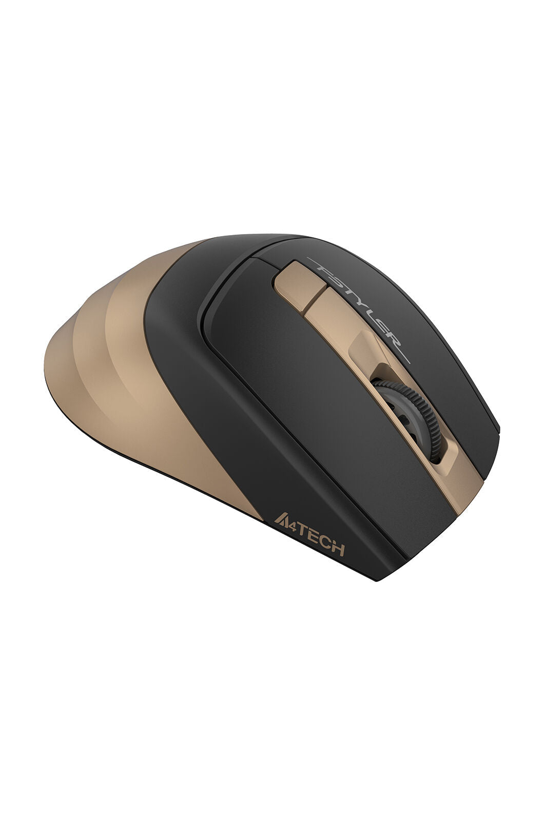 A4Tech - A4Tech FG35 Bronze Full-Size Wireless Optical Mouse - bronze