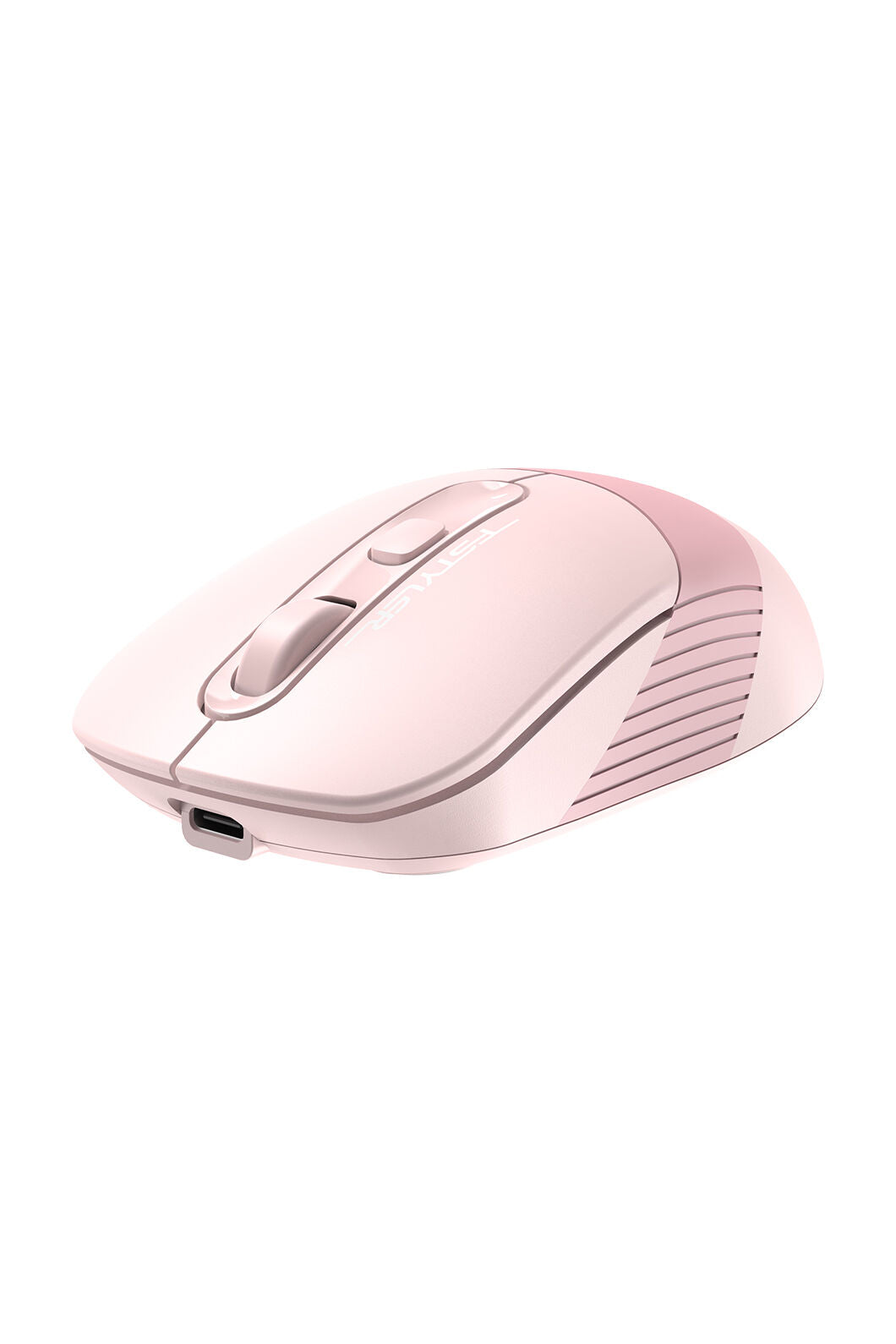 A4Tech - A4Tech FB10CS Baby Pink Compact Silent Office Mouse - baby-pink
