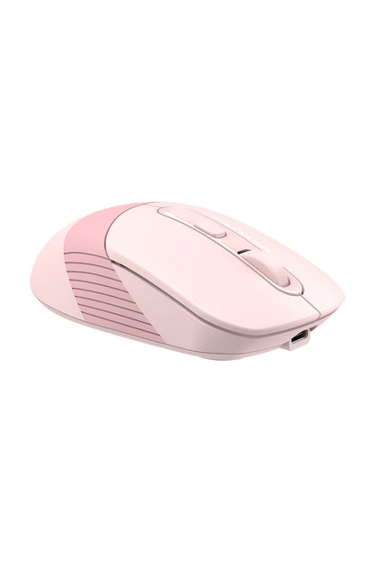 A4Tech - A4Tech FB10CS Baby Pink Compact Silent Office Mouse - baby-pink