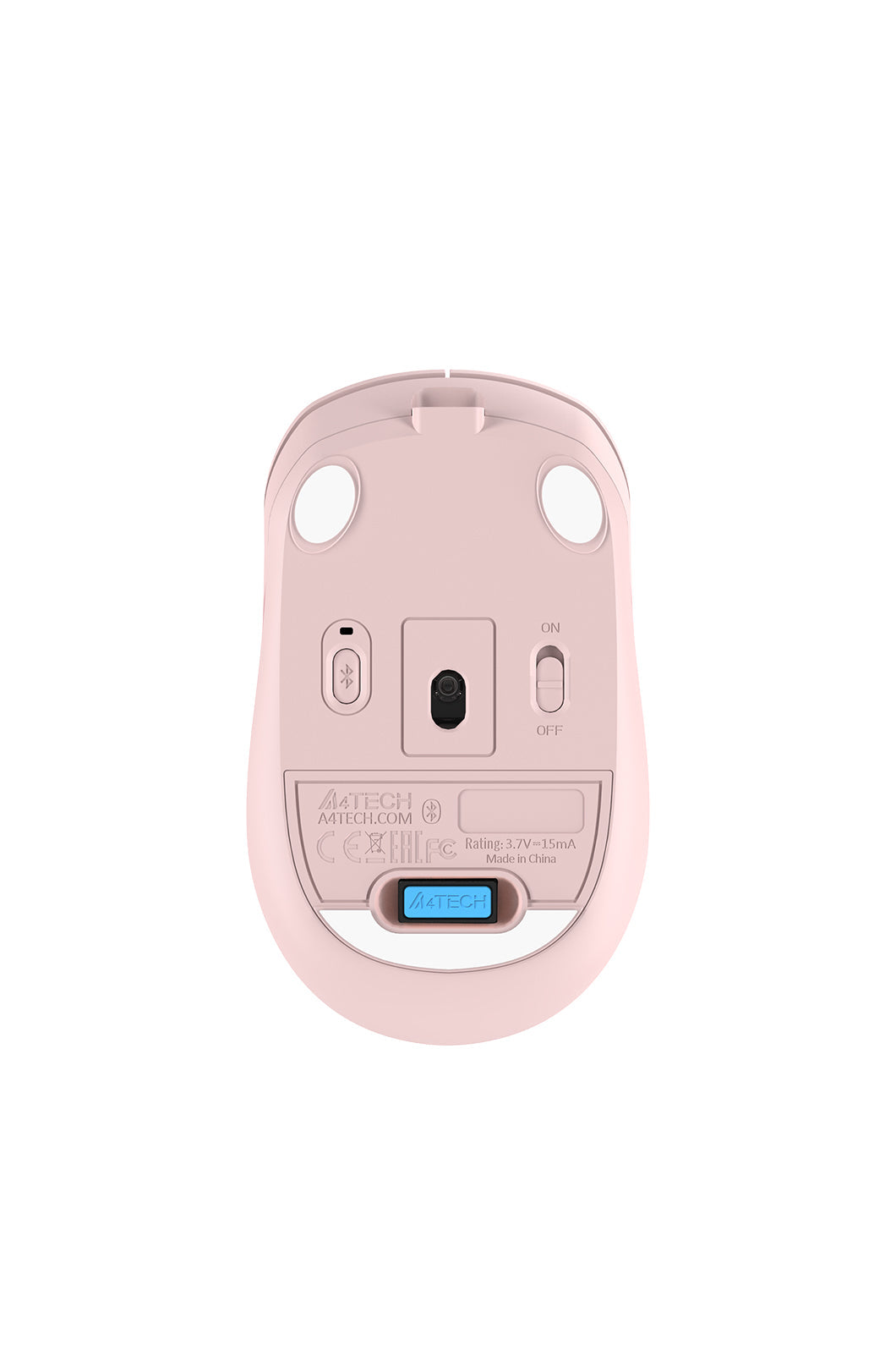 A4Tech - A4Tech FB10CS Baby Pink Compact Silent Office Mouse - baby-pink