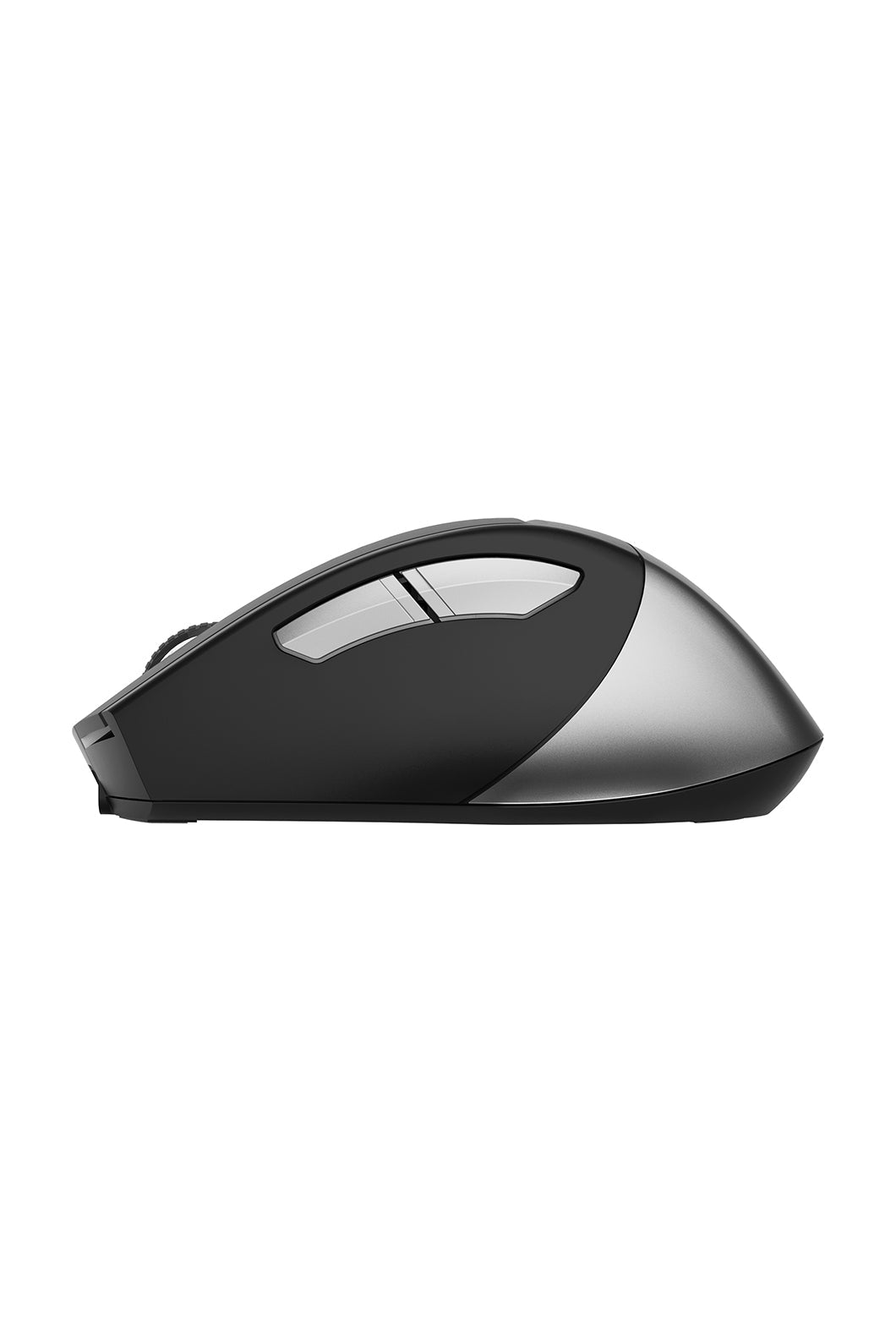 A4Tech - A4Tech FB35CS Smoky Grey Full-Size Silent Dual-Mode Wireless Mouse - smoky-grey