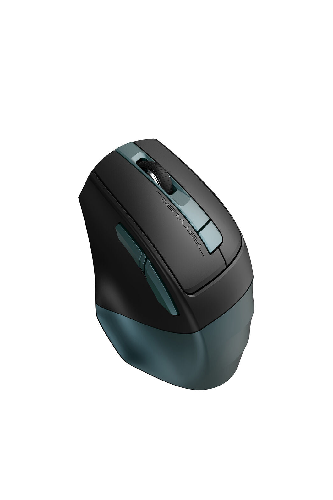 A4Tech - A4Tech FB35CS Midnight Green Full-Size Silent Dual-Mode Wireless Mouse - midnight-green