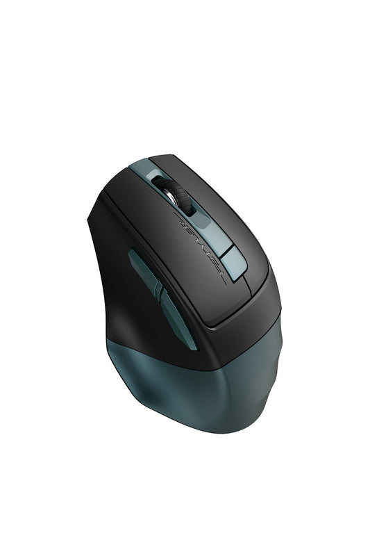 A4Tech - A4Tech FB35CS Midnight Green Full-Size Silent Dual-Mode Wireless Mouse - midnight-green
