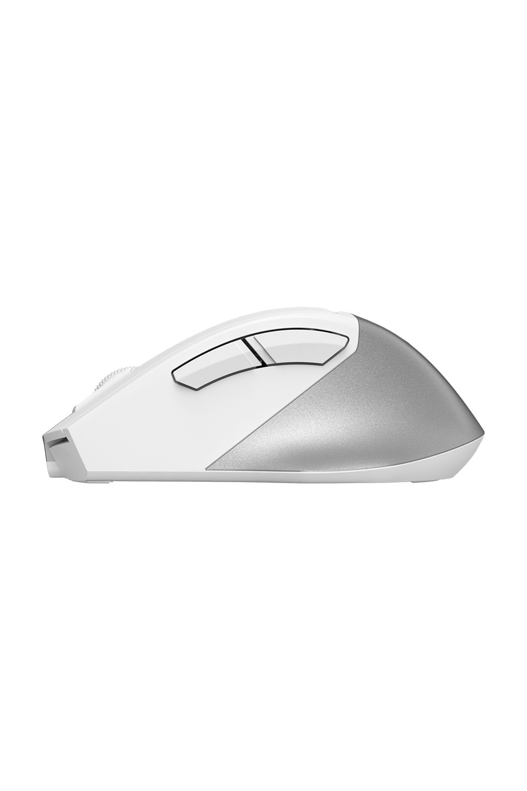 A4Tech - A4Tech FB45CS Silver White Air2 Dual-Mode Silent Office Mouse - silver-white