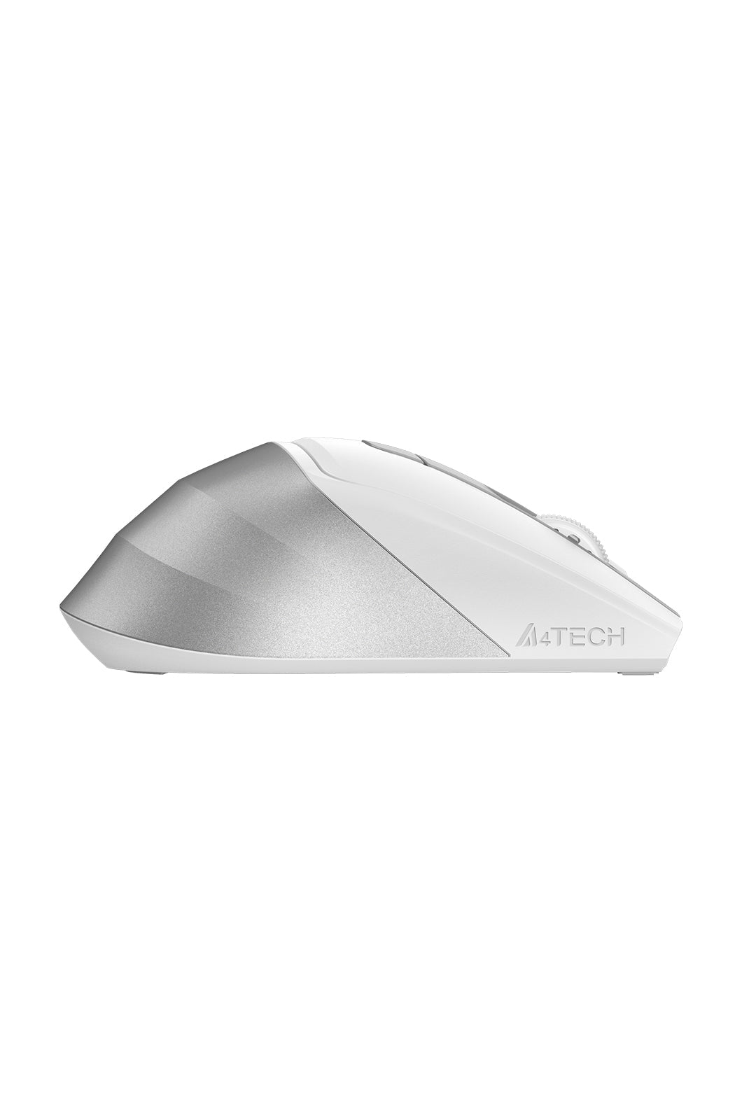 A4Tech - A4Tech FB45CS Silver White Air2 Dual-Mode Silent Office Mouse - silver-white