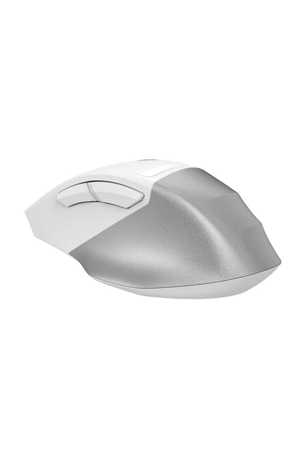 A4Tech - A4Tech FB45CS Silver White Air2 Dual-Mode Silent Office Mouse - silver-white