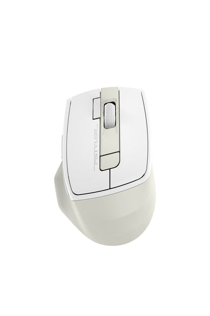 A4Tech - A4Tech FB45CS Cream Beige Air2 Dual-Mode Silent Office Mouse - cream-beige